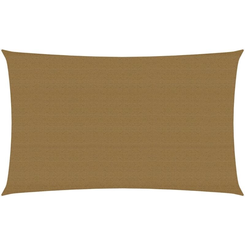 Doc&et² - Voile d'ombrage 160 g/m² Taupe 2x4.5 m pehd - Taupe