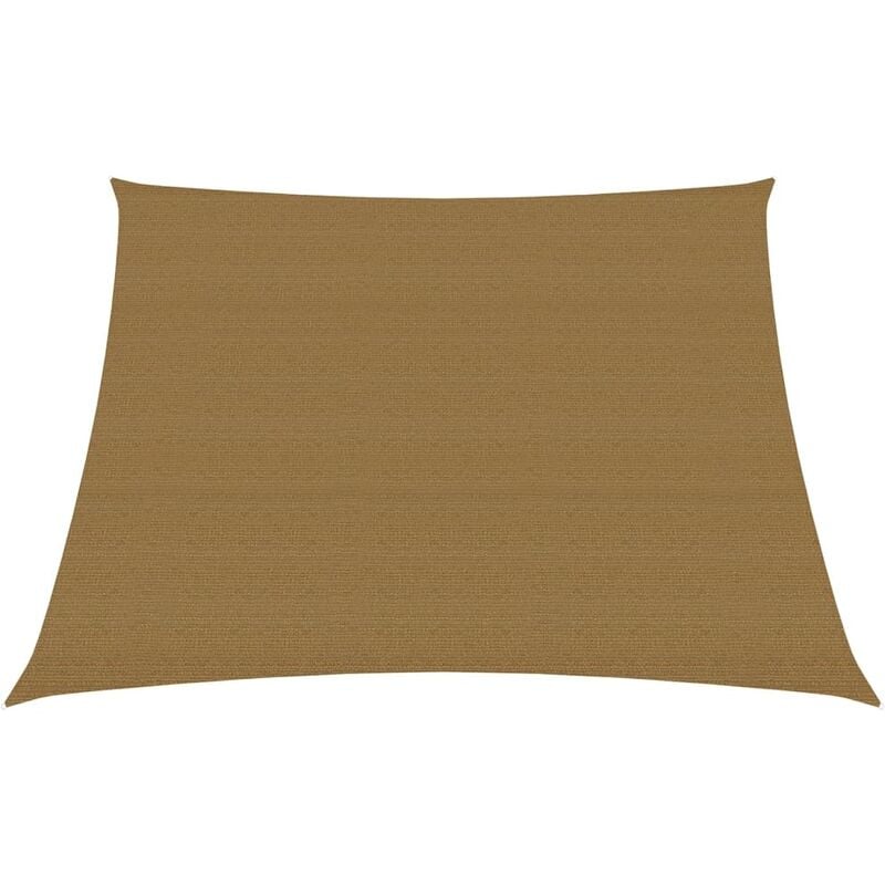 Doc&et² - Voile d'ombrage 160 g/m² Taupe 3/4x2 m pehd - Taupe