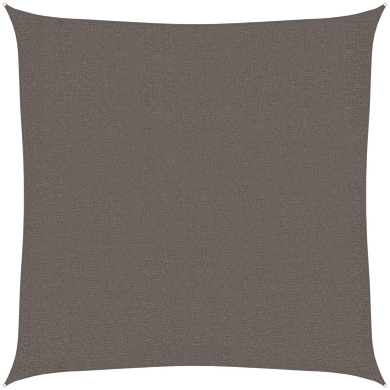 ZVD - Voile d'ombrage 160 g/m2 Anthracite 2,5x2,5 m pehd