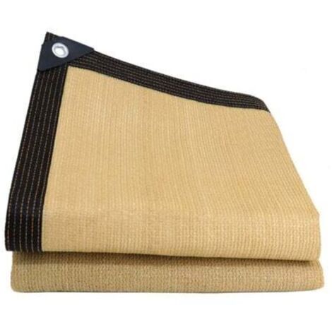 Voile d'ombrage 2 x 3 m – 70 % de protection UV, résistante aux intempéries, avec œillets renforcés, idéale pour jardin, serre et plantes