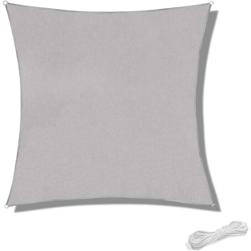 Zolginah - Ineasicer Voile d'ombrage 2x2m Auvent Résistante aux Imperméable pour Patio & Terrasse Jardin de Protection Solaire 90% Une Protection des