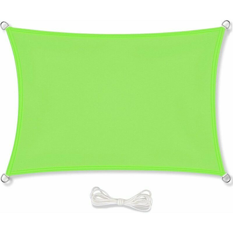 Start - Voile d'ombrage 2x3m Auvent Résistante aux Imperméable pour Patio & Terrasse Jardin de Protection Solaire 90% Une Protection des Rayons uv