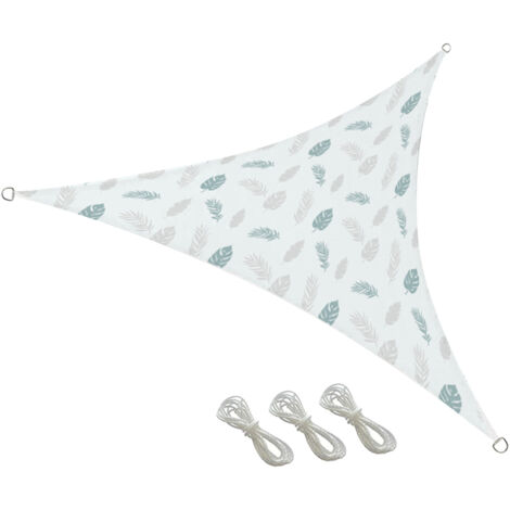 Voile d'ombrage anti-UV 3 m, Abri pour plantes, Serre respirante pour terrasse, camping, arrière-cour et piscine
