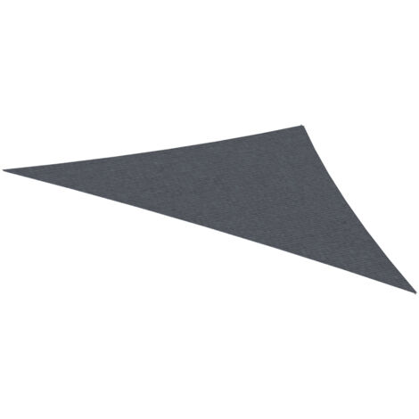 Voile d'ombrage Austral triangle graphite 3,6 x 3,6 x 3,6 m - GARD&ROCK