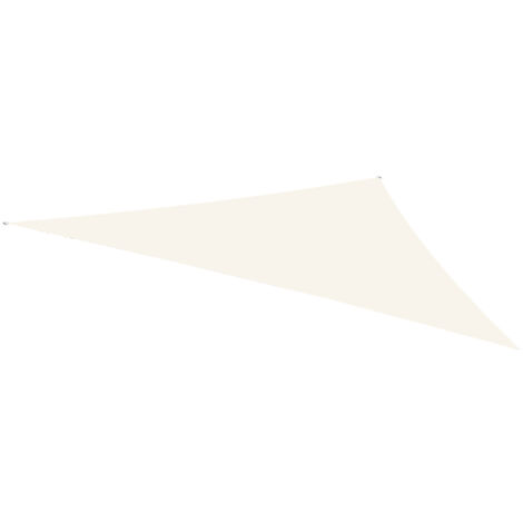 Voile d'ombrage Austral triangle ivoire 3,6 x 3,6 x 3,6 m - GARD&ROCK