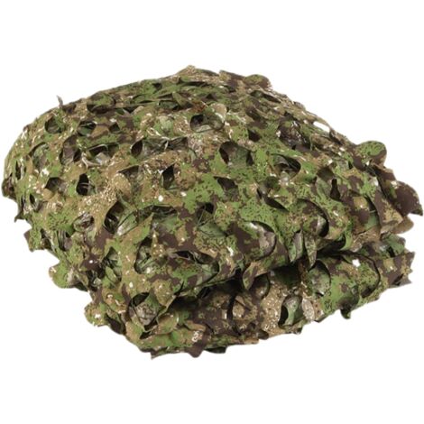 Voile d'ombrage Auvent de terrasse 1,52m, filet de protection camouflage