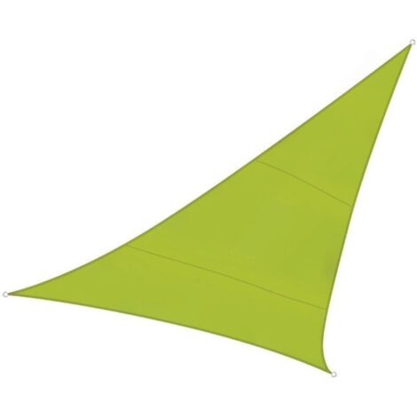 Voile d'ombrage carrée, verte, 3,6 x 3,6 m