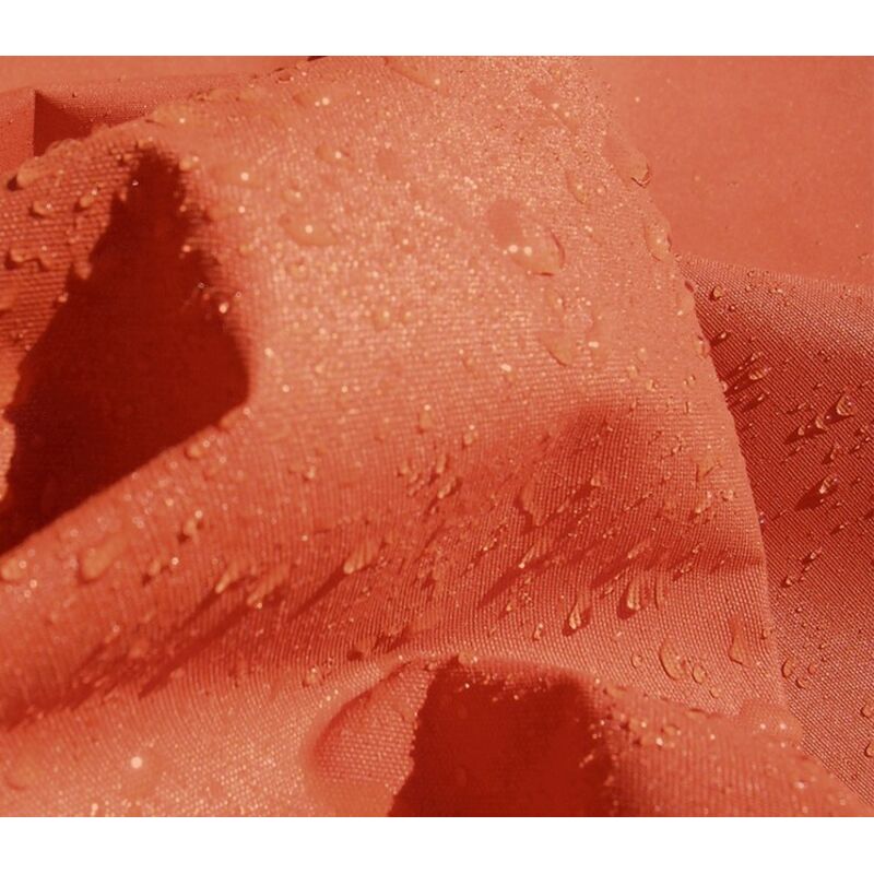 Direct Filet - Voile d'ombrage imperméable 5 x 4 - Concave Couleur: Terracotta - Terracotta