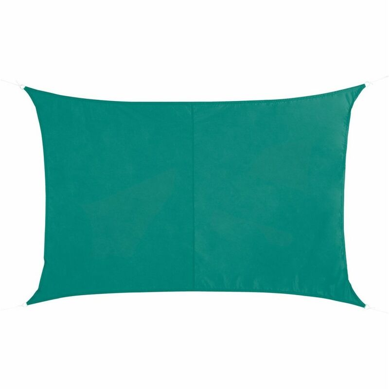 Voile d'ombrage Curaçao 3x4 m émeraude - Vert