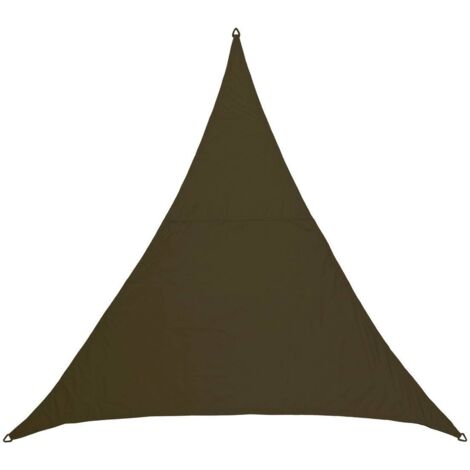 Voile d'ombrage Elyora 3x3x3m vert laurier - Hespéride