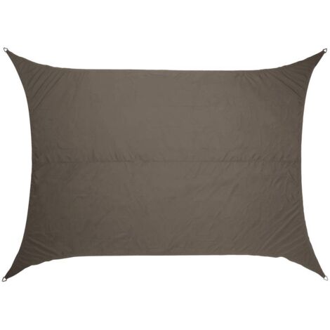 Voile d'ombrage Elyora 4x3m gris ardoise - Hespéride