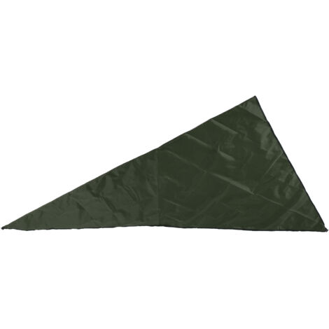 Voile d'ombrage étanche et respirante pour terrasse, protection UV pour jardin et piscine (Vert militaire)