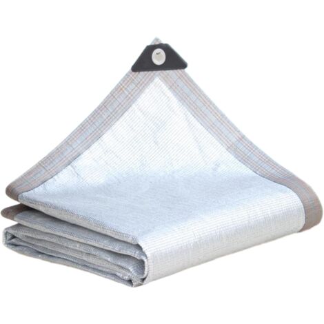 Voile d'ombrage Filet d'ombrage blanc, filet d'ombrage pour patio de jardin, 12m