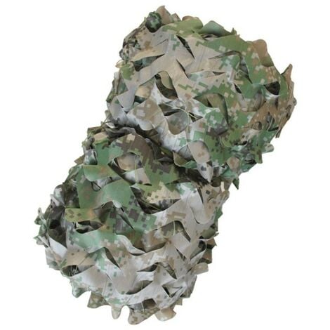 DLLY Filet De Camouflage 3x6/4x8/5x10m, Filet Camo Renforcé, Filet  D'ombrage De Camouflage Militaire, pour Chasse, Protection Solaire De  Terrasse