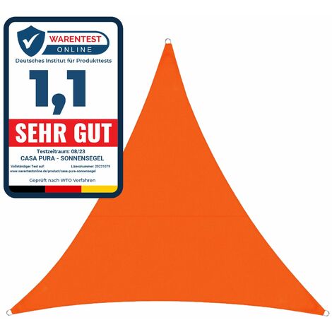 Voile d'ombrage pour jardin et balcon | Protection solaire respirante & imperméable