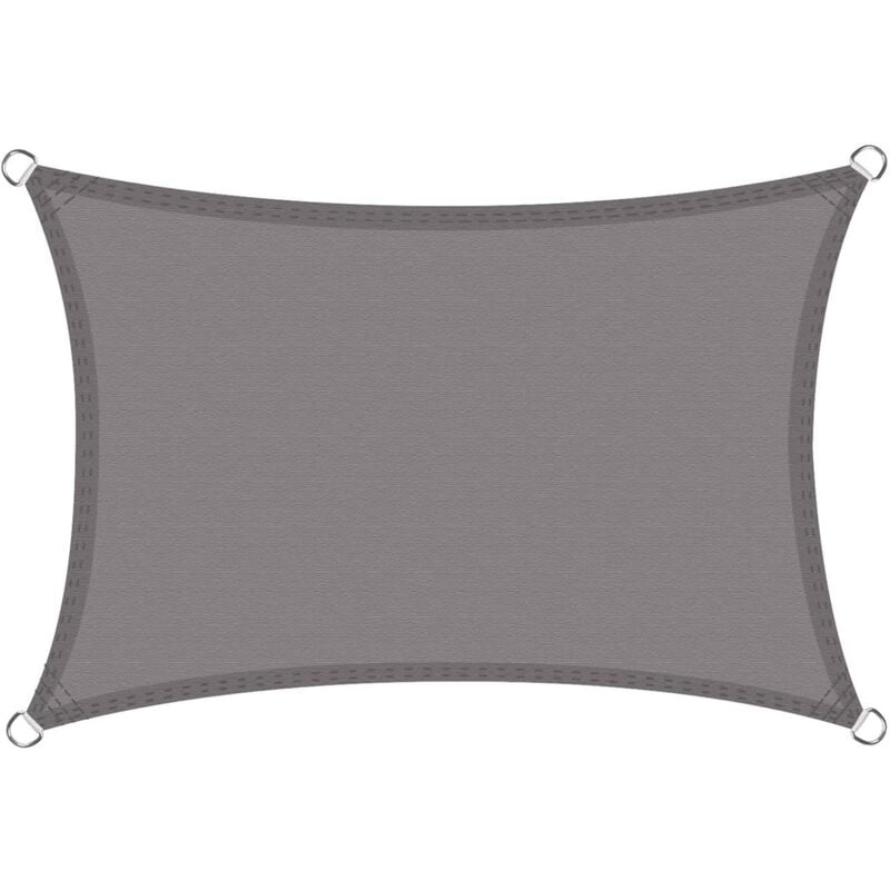 Voile d'ombrage Imperméable Rectangulaire 2x3m, Toile Ombrage PES Résistant à l'eau, Filet dombrage Rectangle 3x2m, Résistant 98% Protection Rayons
