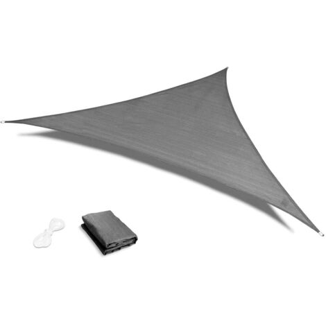 Voile dombrage impermeable 4x4x4m modernhome - gris