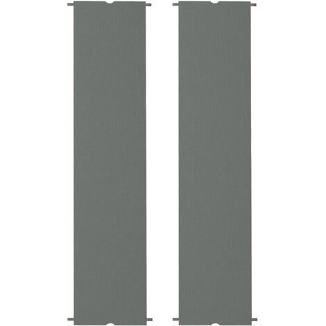 Voile d'ombrage pour pergola anti-UV, toile de protection solaire pour abri de terrasse 3x3 m, gris anthracite