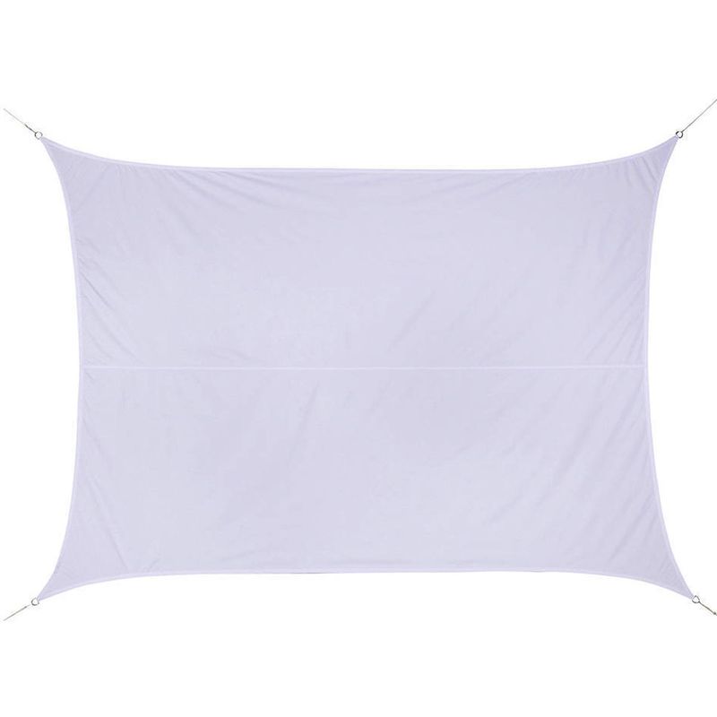 Voile d'ombrage rectangulaire 2 x 3 m Curacao - Blanc