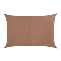 Voile d'ombrage rectangulaire 2 x 3 m Curacao - Taupe