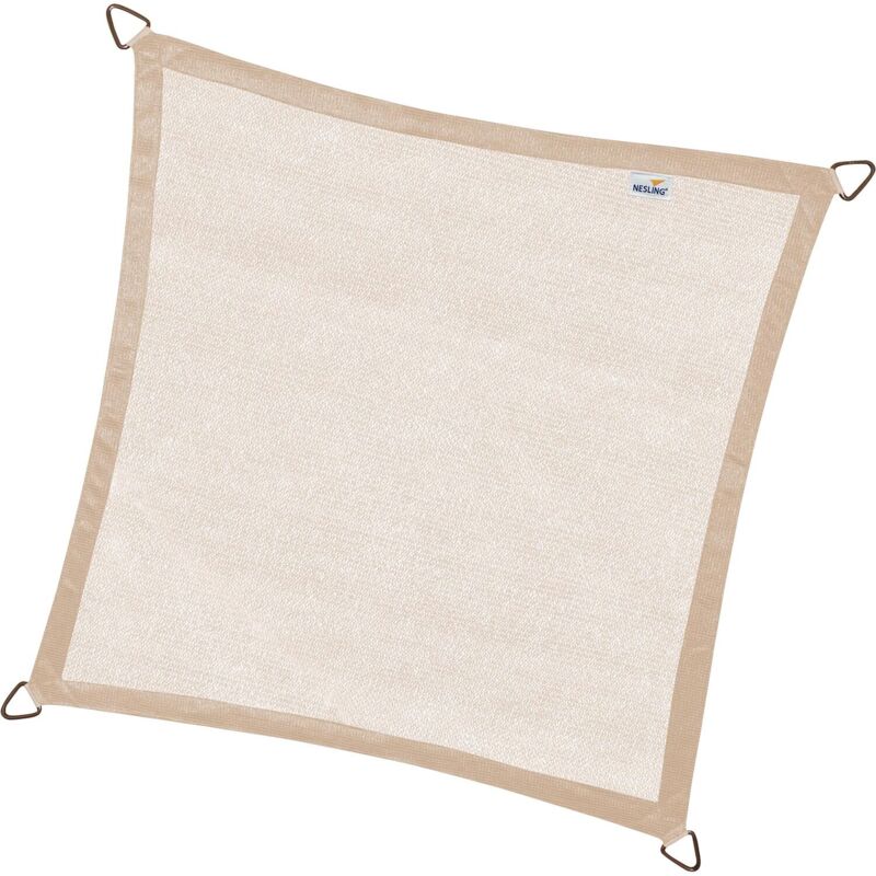 Voile d'ombrage rectangulaire 3 x 5 m Coolfit Sable
