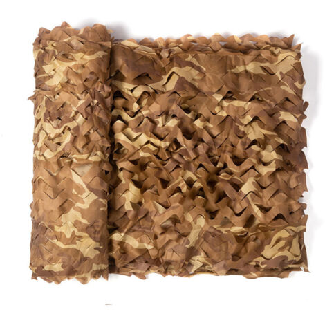 Voile d'ombrage rectangulaire en maille colorée, design camouflage, 4x5 mètres, filet de protection solaire, filet pare-soleil