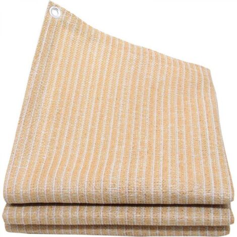 Voile d'ombrage rectangulaire imperméable, protection UV à 95%, auvent de jardin, plage, terrasse, 3x3m