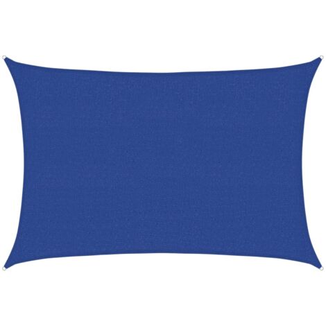 Voile d'ombrage, Toile Ombrage, Terrasse Extérieur 160 g,m² Bleu 2,5x4 m PEHD OWV97943 DESIGN IN