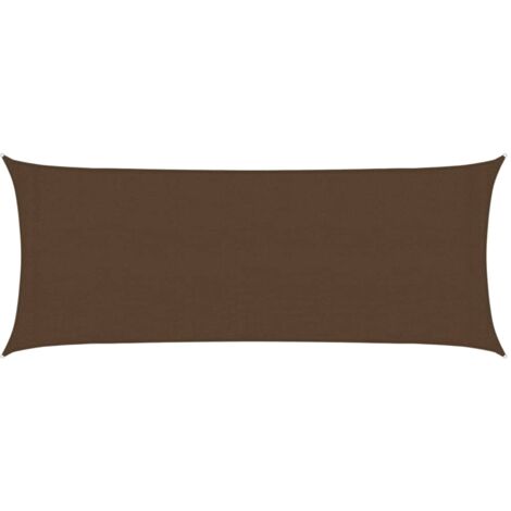 Voile d'ombrage - Toile solaire - Voile de parasol 160 g/m² Marron 2x4,5 m PEHD Chic-617445