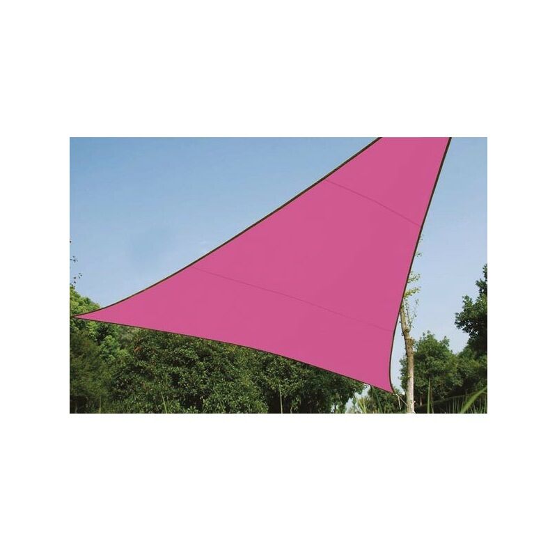 Voile solaire - triangle - 3.6 x 3.6 x 3.6 m - couleur: fuchsia GSS3360FU RI8379