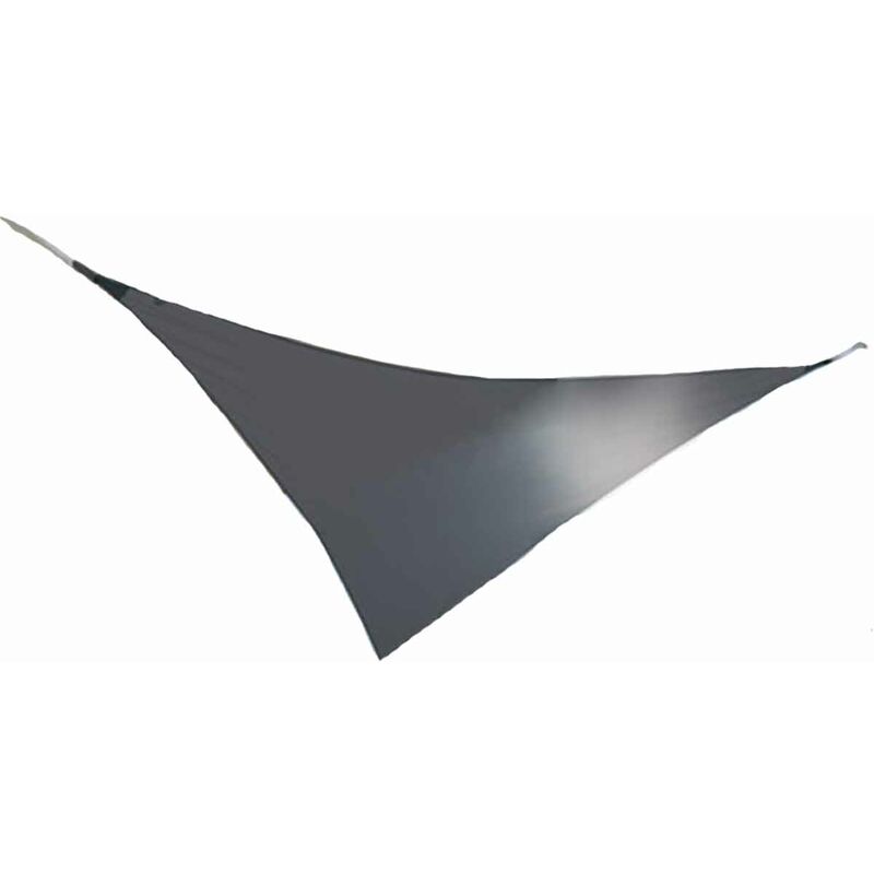 Jardiline - Voile d'ombrage triangulaire serenity 3,60 x 3,60 x 3,60 m - Ardoise
