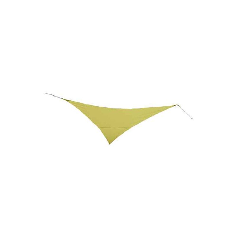 Jardiline - Voile d'ombrage triangulaire 5 x 5 x 5 m - Zénith - Vert anis