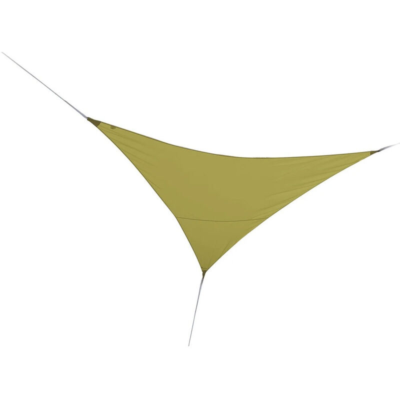 Voile d'ombrage triangulaire serenity 5 x 5 x 5 m - Vert anis Jardiline