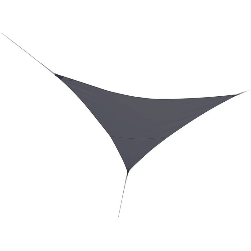 Voile d'ombrage triangulaire serenity 5 x 5 x 5 m - Ardoise Jardiline