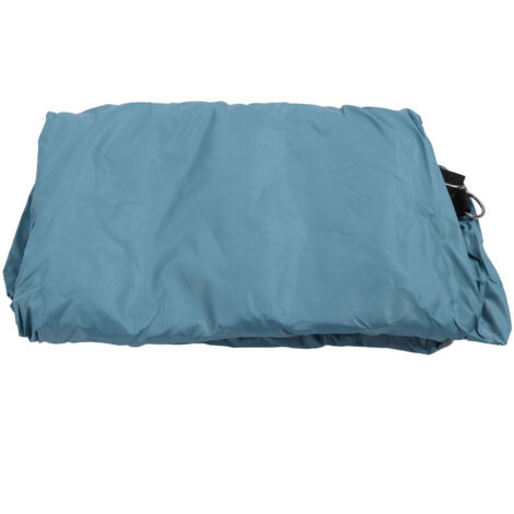 Voile d'ombrage triangulaire argenté pour terrasse et jardin extérieur