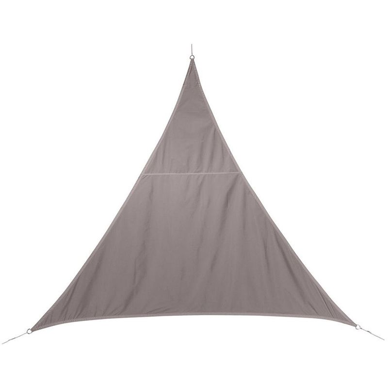 Hesperide - Toile solaire / Voile d'ombrage Curacao - 4 x 4 x 4 m - 400 x 400 x 400 - Taupe