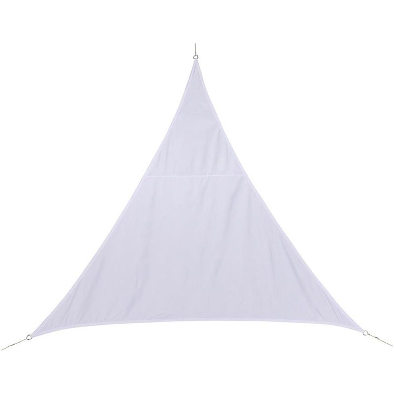 Hesperide - Toile solaire / Voile d'ombrage Curacao - 4 x 4 x 4 m - 400 x 400 x 400 - Blanc