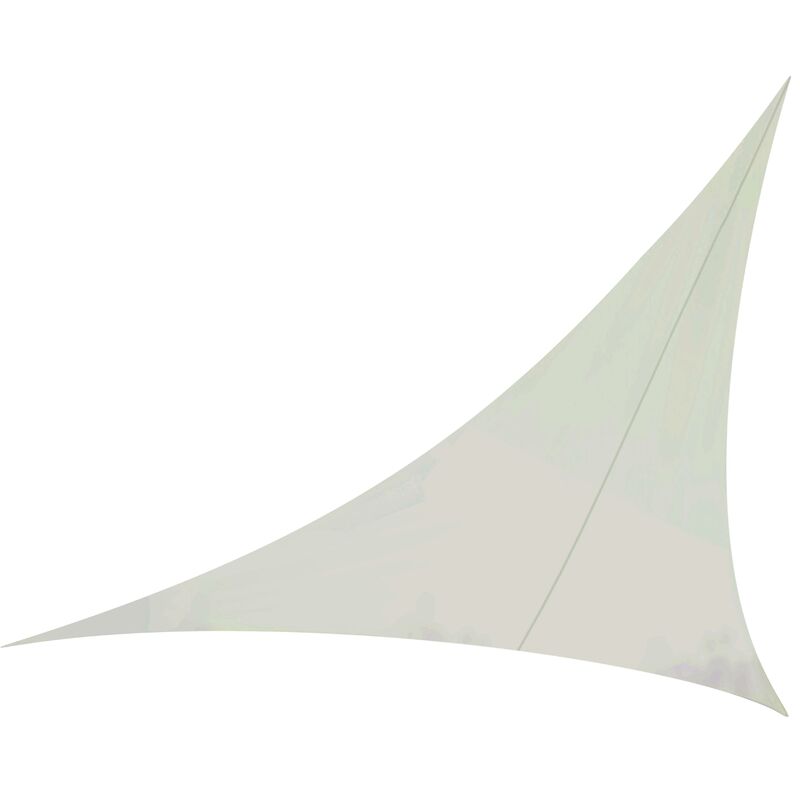 Oviala - Voile d'ombrage triangulaire extensible 3,60 m taupe - Taupe