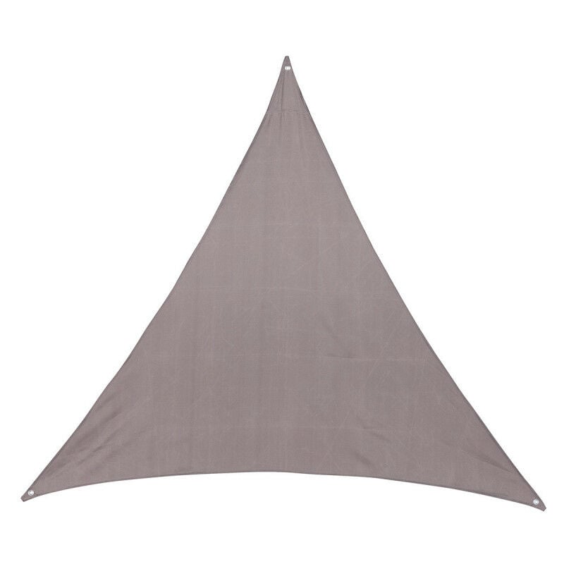 Toile solaire triangle 'Anori' - 300 x 300 x 300 cm - Polyester - Taupe - Livraison gratuite