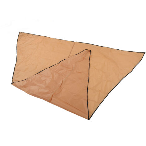 Voile d'ombrage triangulaire résistant aux UV pour terrasse, balcon, jardin et espace extérieur