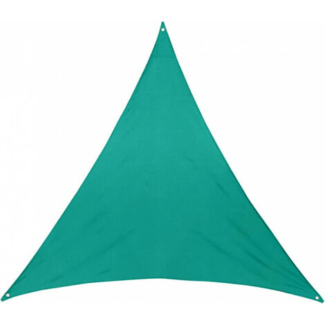 Voile d'ombrage triangulaire - Toile solaire 2 x 2 x 2 m - Vert - Livraison gratuite