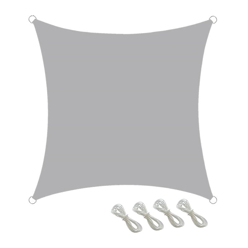 Lifcausal - Voile d'ombrage uv pour jardin, abri pour plantes, 2,1 x 2,1 m, respirante, pour terrasse, camping, arrière-cour, piscine