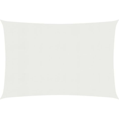 Voile d'ombrage Voile de parasol - 160 g/m² Blanc 2x5 m PEHD BV173193 - BonneVie