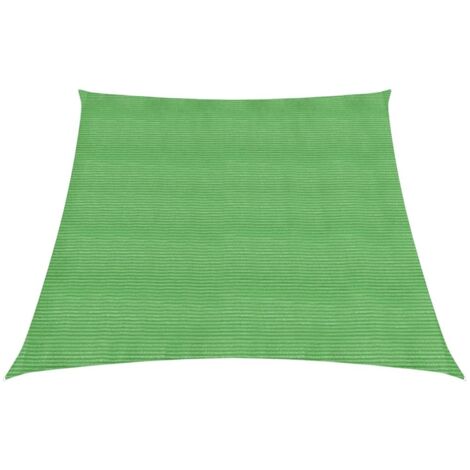 Voile d'ombrage Voile de parasol - 160 g/m² Vert clair 3/4x2 m PEHD BV221515 - BonneVie