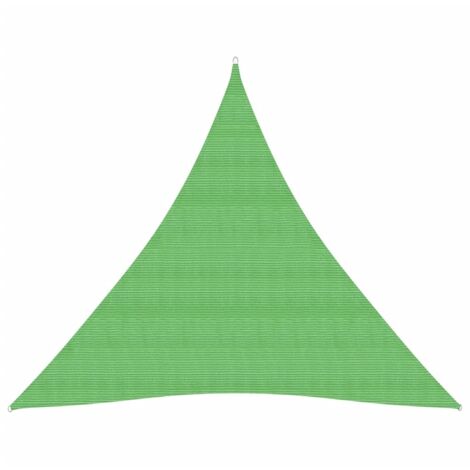 Voile d'ombrage Voile de parasol - 160 g/m² Vert clair 4,5x4,5x4,5 m PEHD BV256447 - BonneVie