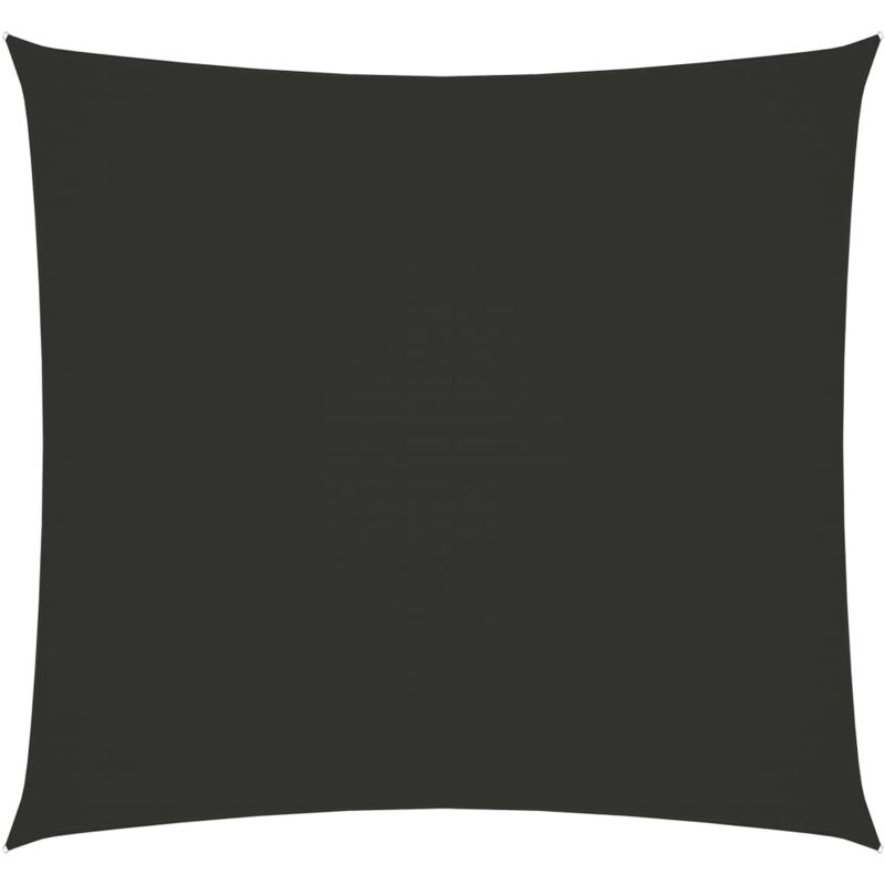 Voile d'ombrage Voile de parasol - Toile d'ombrage Tissu Oxford carré 3x3 m Anthracite BV728325 - Anthracite
