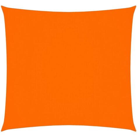 Voile d'ombrage Voile de parasol - Toile d'ombrage Tissu Oxford carré 3,6x3,6 m Orange BV742251 - BonneVie