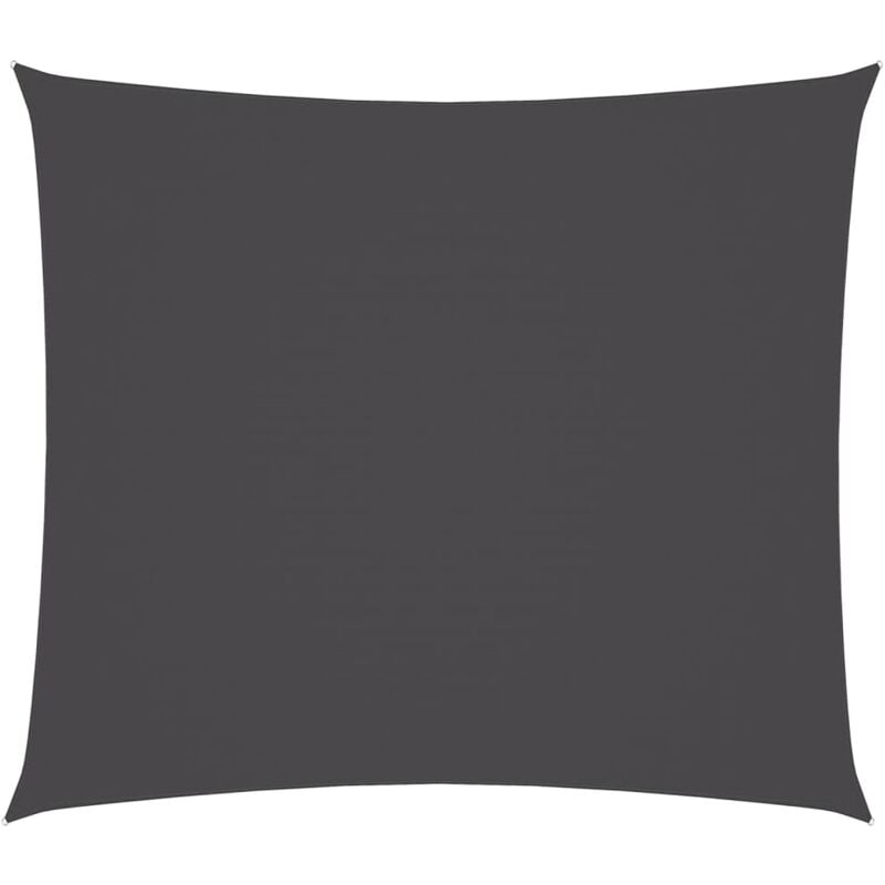 Design In - Voile d'ombrage Voile de parasol Toile d'ombrage tissu oxford rectangulaire 2x2,5 m anthracite CVW52974