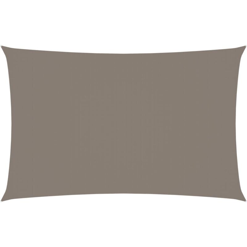 Bonnevie - Voile d'ombrage Voile de parasol - Toile d'ombrage Tissu Oxford rectangulaire 2x5 m Taupe BV655359 Taupe
