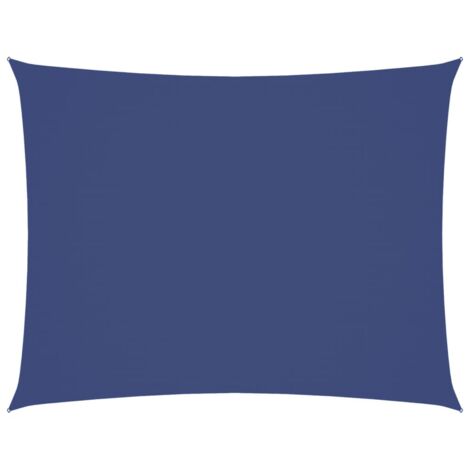 Voile d'ombrage Voile de parasol - Toile d'ombrage Tissu Oxford rectangulaire 3,5x4,5 m Bleu BV236555 - BonneVie